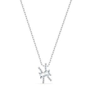 SWAROVSKI Pisces Zodiac II silver pendant necklace with emerald crystal